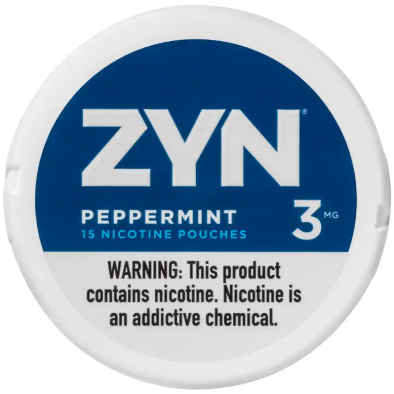 ZYN Nicotine Pouches - 1PK Peppermint 3MG ZYN Nicotine Pouches - 1PK Peppermint 3MG