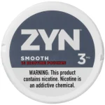 ZYN Nicotine Pouches - 1PK Smooth 3MG