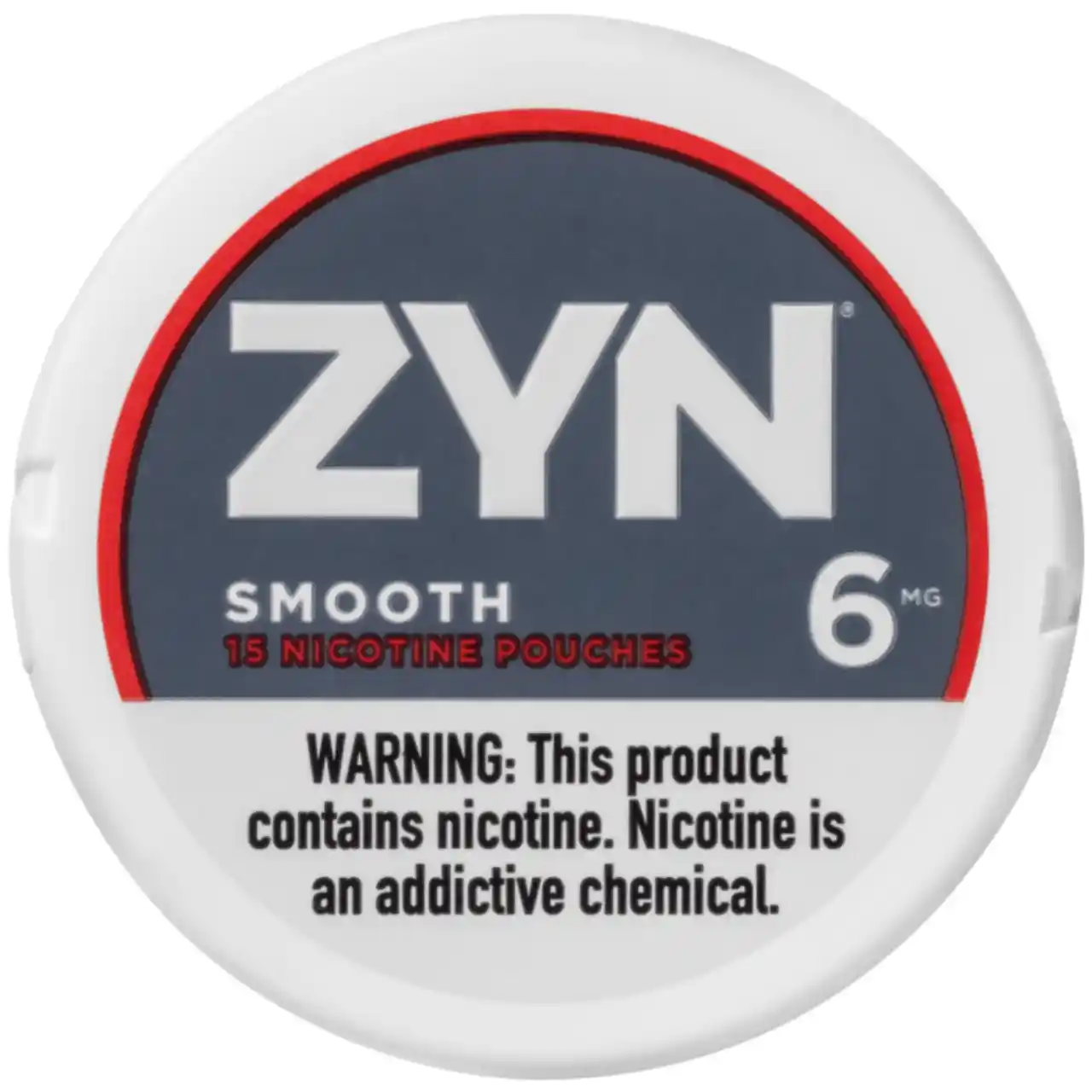 ZYN Nicotine Pouches - 1PK Smooth 6MG ZYN Nicotine Pouches - 1PK Smooth 6MG