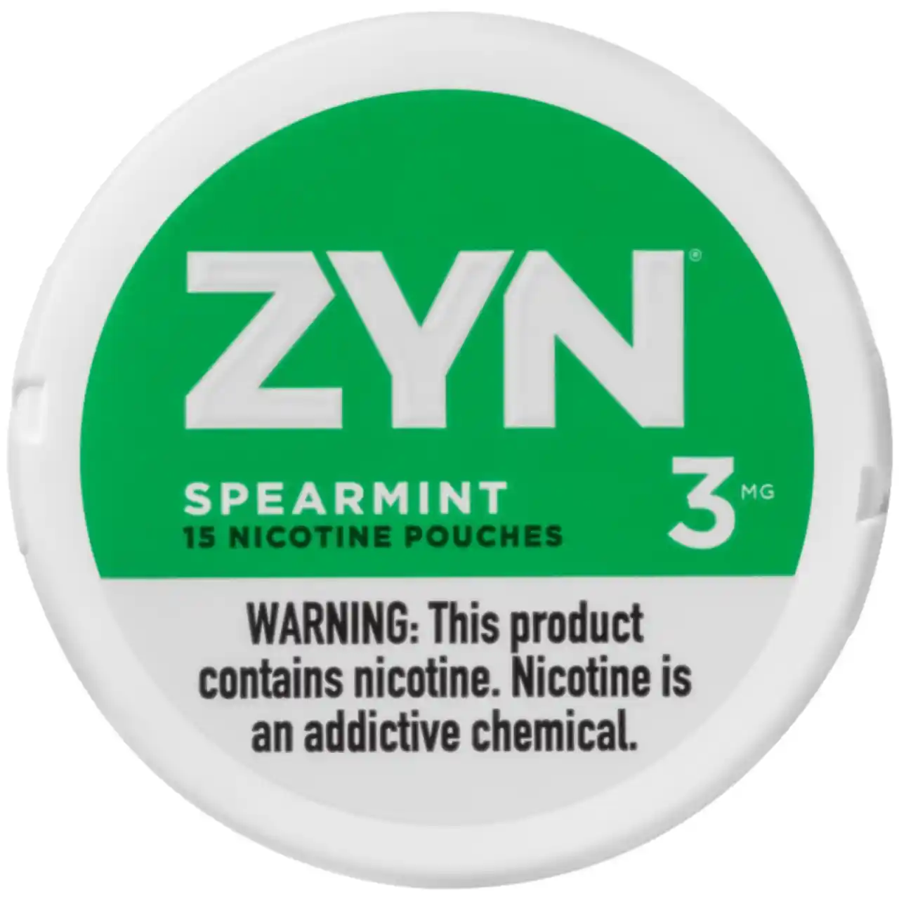 ZYN Nicotine Pouches - 1PK Spearmint 3MG ZYN Nicotine Pouches - 1PK Spearmint 3MG
