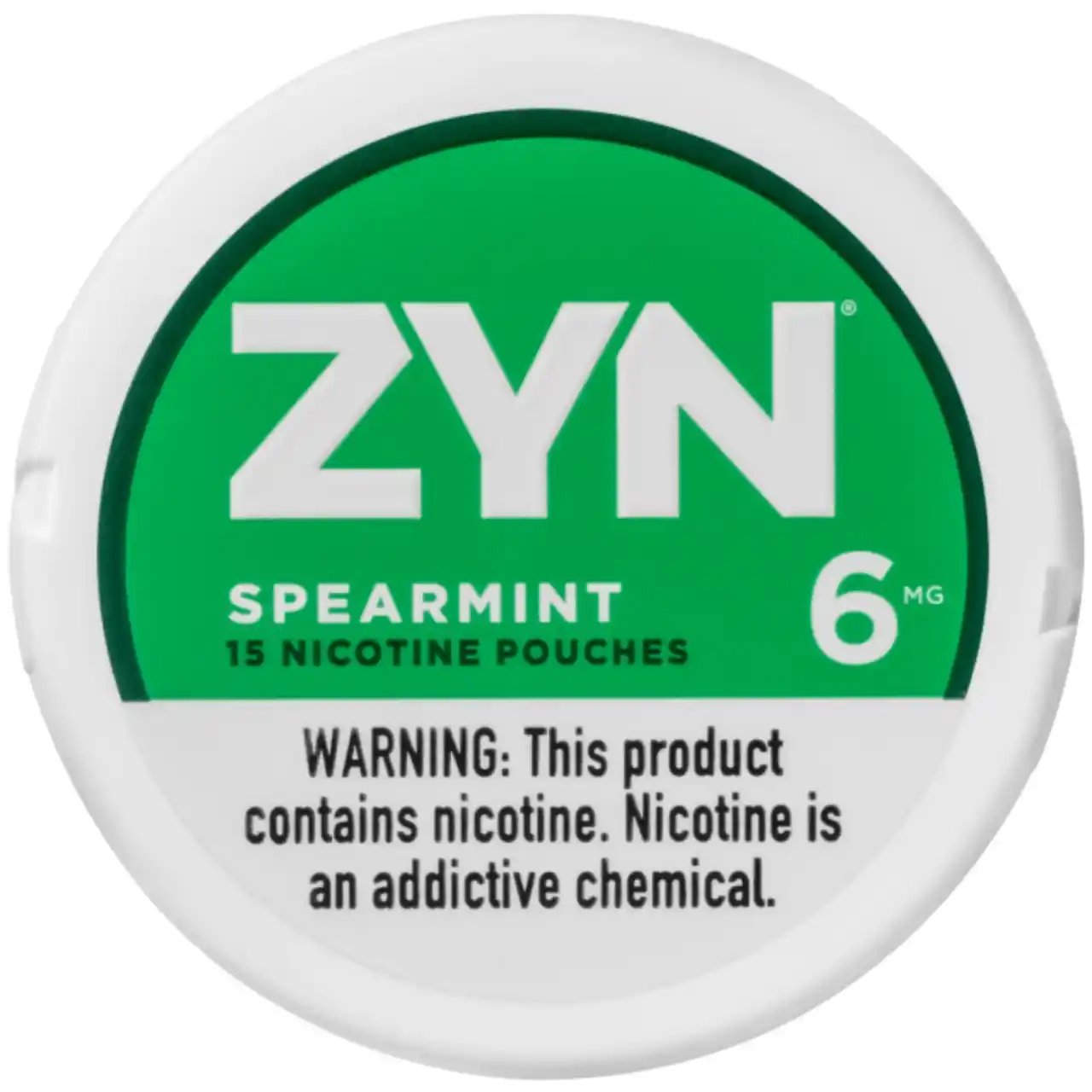 ZYN Nicotine Pouches - 1PK Spearmint 6MG ZYN Nicotine Pouches - 1PK Spearmint 6MG