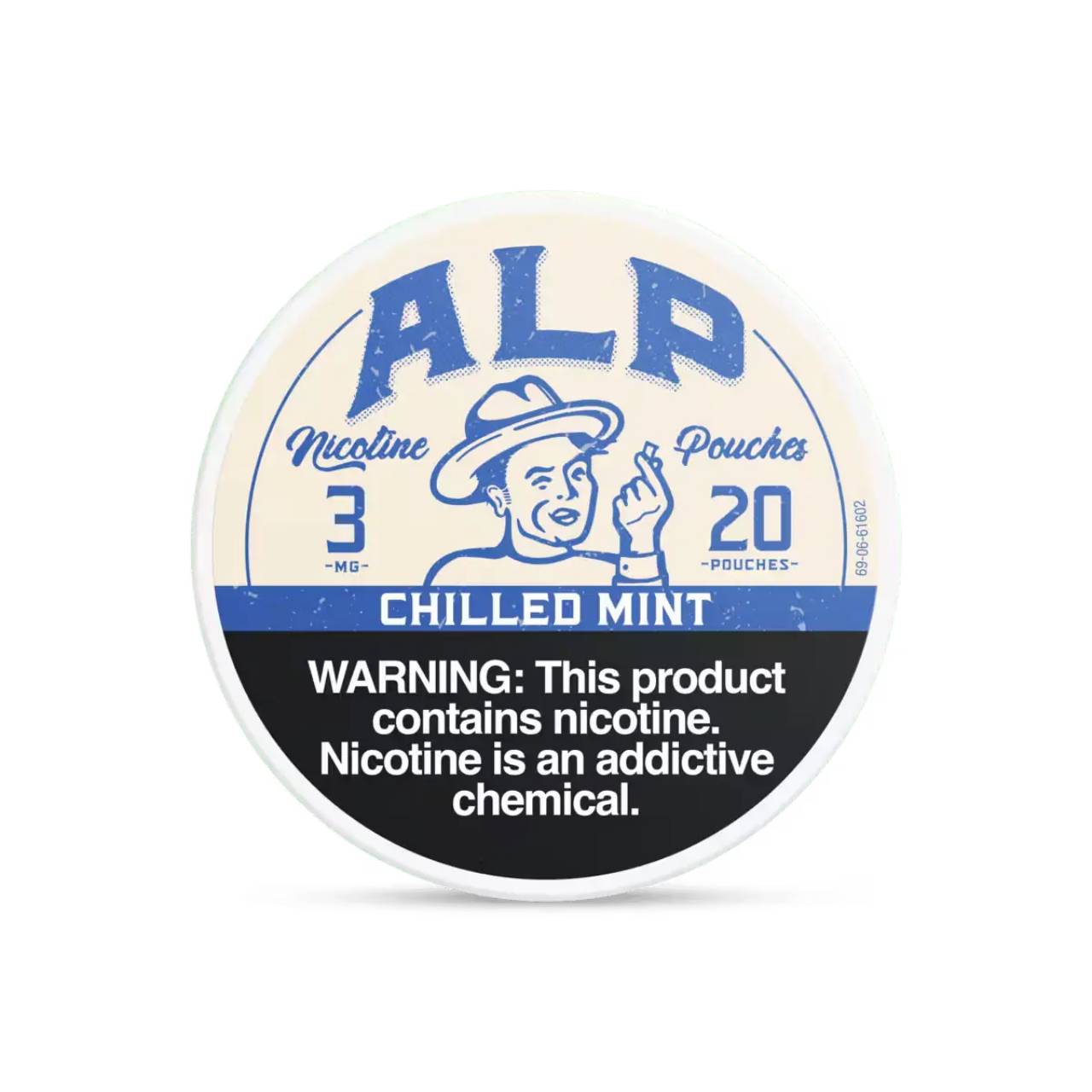 ALP Nicotine Pouches - 5PK Chilled Mint 3MG