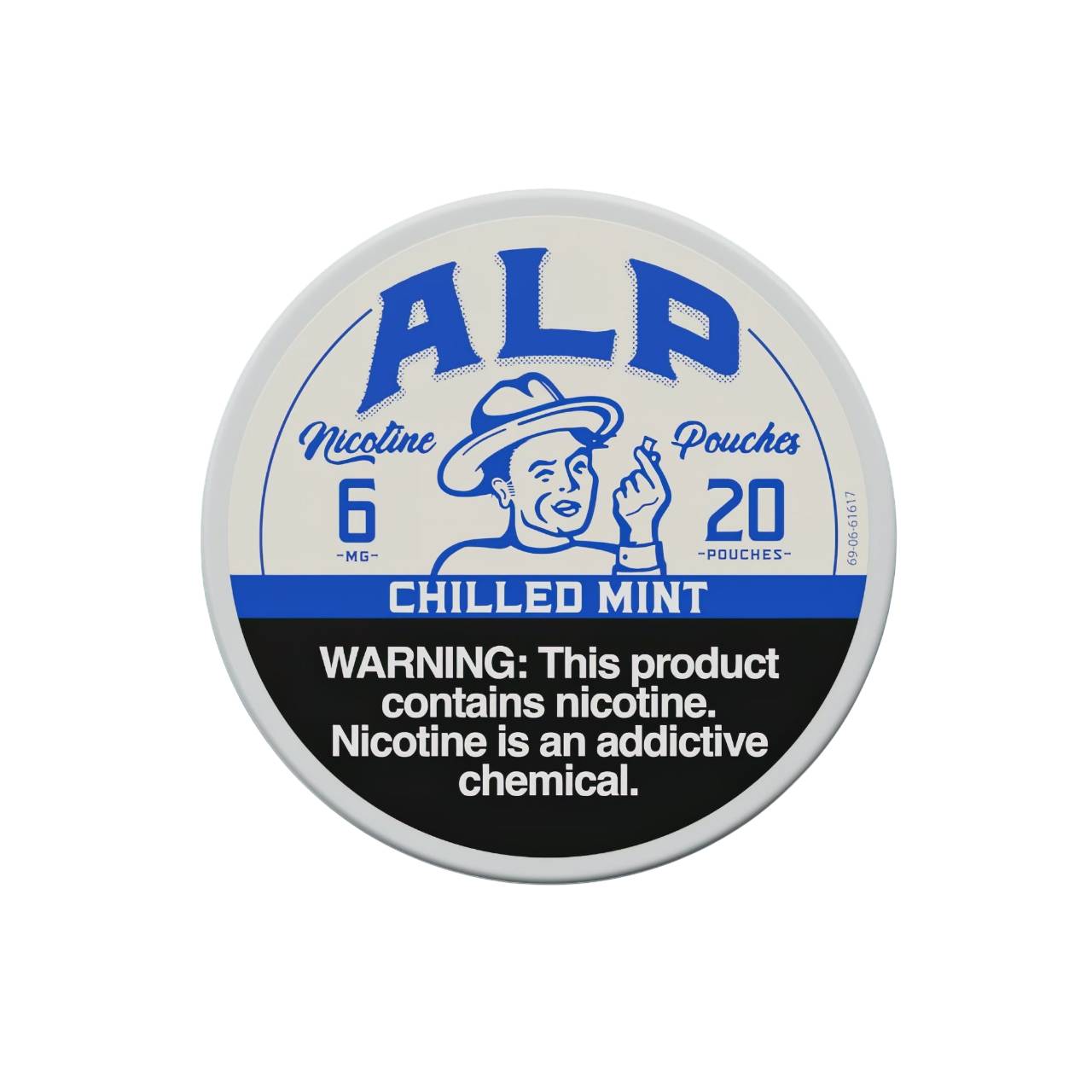 ALP Nicotine Pouches - 5PK Chilled Mint 6MG