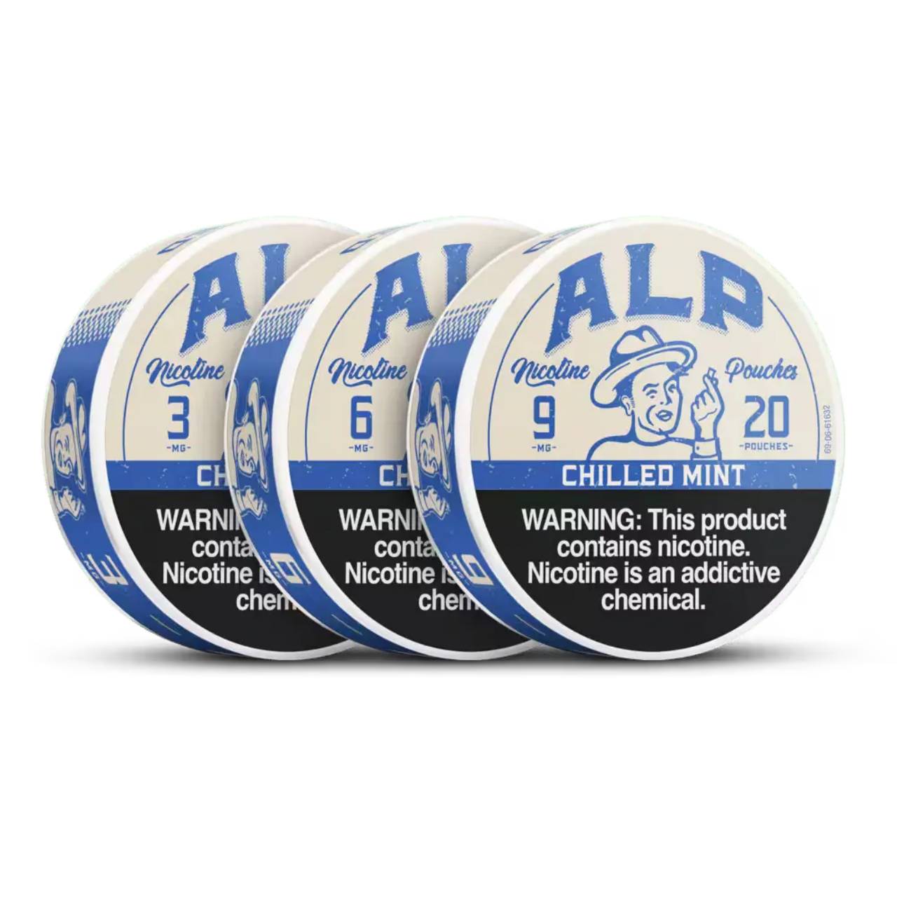 ALP Nicotine Pouches - 5PK Chilled Mint