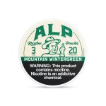 ALP Nicotine Pouches - 5PK Mountain Wintergreen 3MG