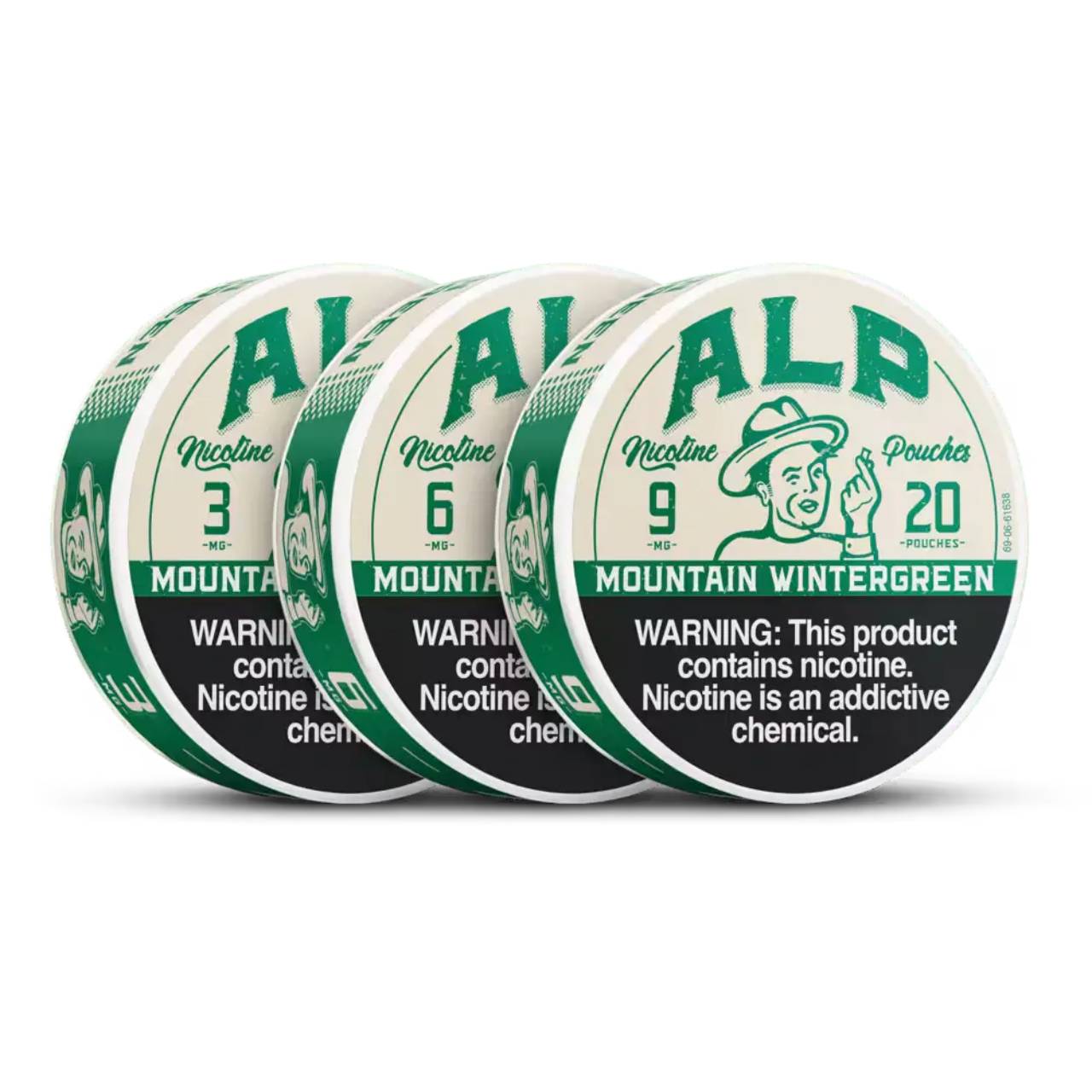 ALP Nicotine Pouches - 5PK Mountain Wintergreen