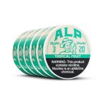 ALP Nicotine Pouches - 5PK Tropical Fruit 3MG Angle