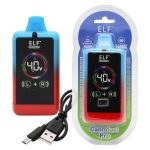 ELF CannDual Pro 650MAH Battery - 1PK Blue Red