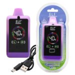 ELF CannDual Pro 650MAH Battery - 1PK Pink Purple