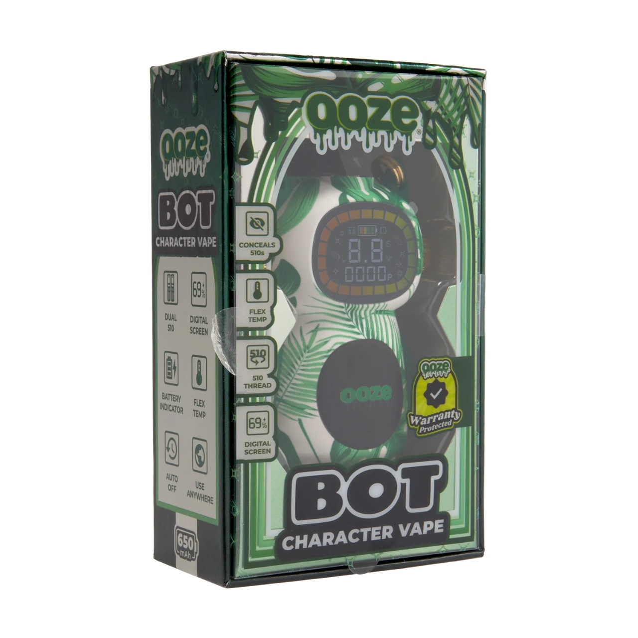 Ooze Bot Character Battery Box Ooze Bot Character Battery Box