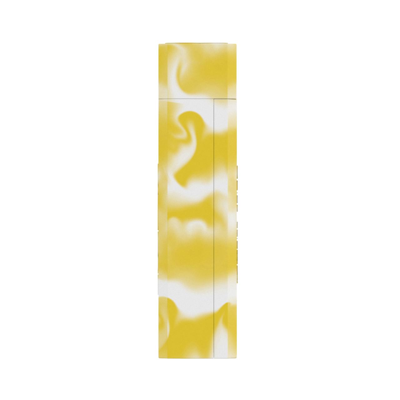 White Rhino Dab Out Glow in The Dark Quartz Angle Yellow White