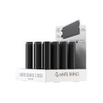 White Rhino Lighter Sidekick C Series Solid Black-12CT Display Side