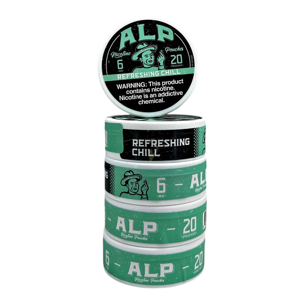 ALP Nicotine Pouches - 5PK Refreshing Chill 6MG