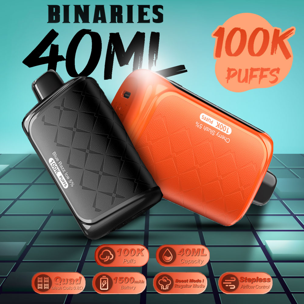 Binaries 100K Puff Disposable Binaries 100K Puff Disposable