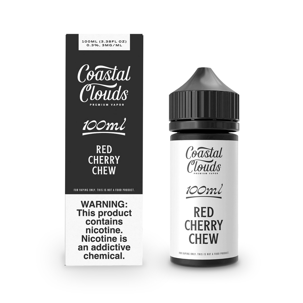 Coastal Clouds Red Cherry Chew 100ml E-Juice