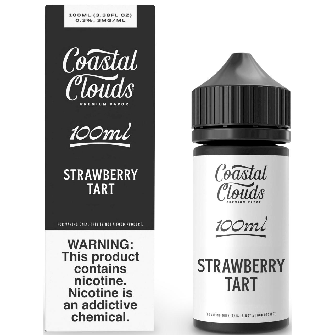 Coastal Clouds Strawberry Tart 100ml E-Juice