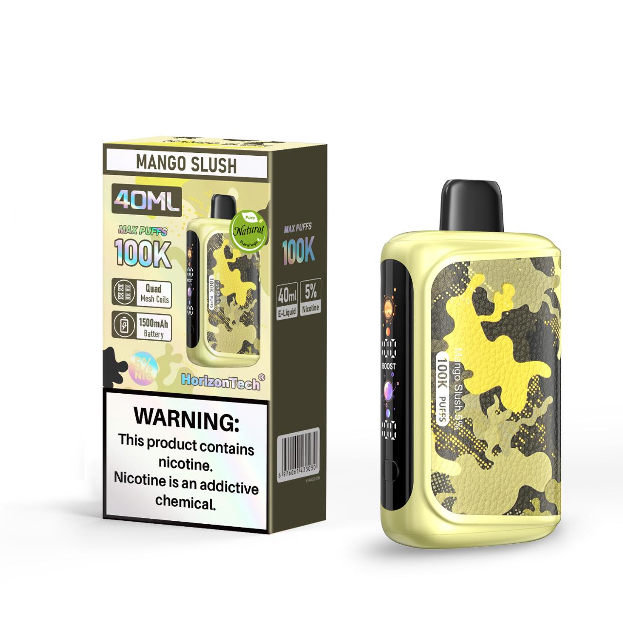 HorizonTech 100K Puff Disposable Mango Slush HorizonTech 100K Puff Disposable Mango Slush