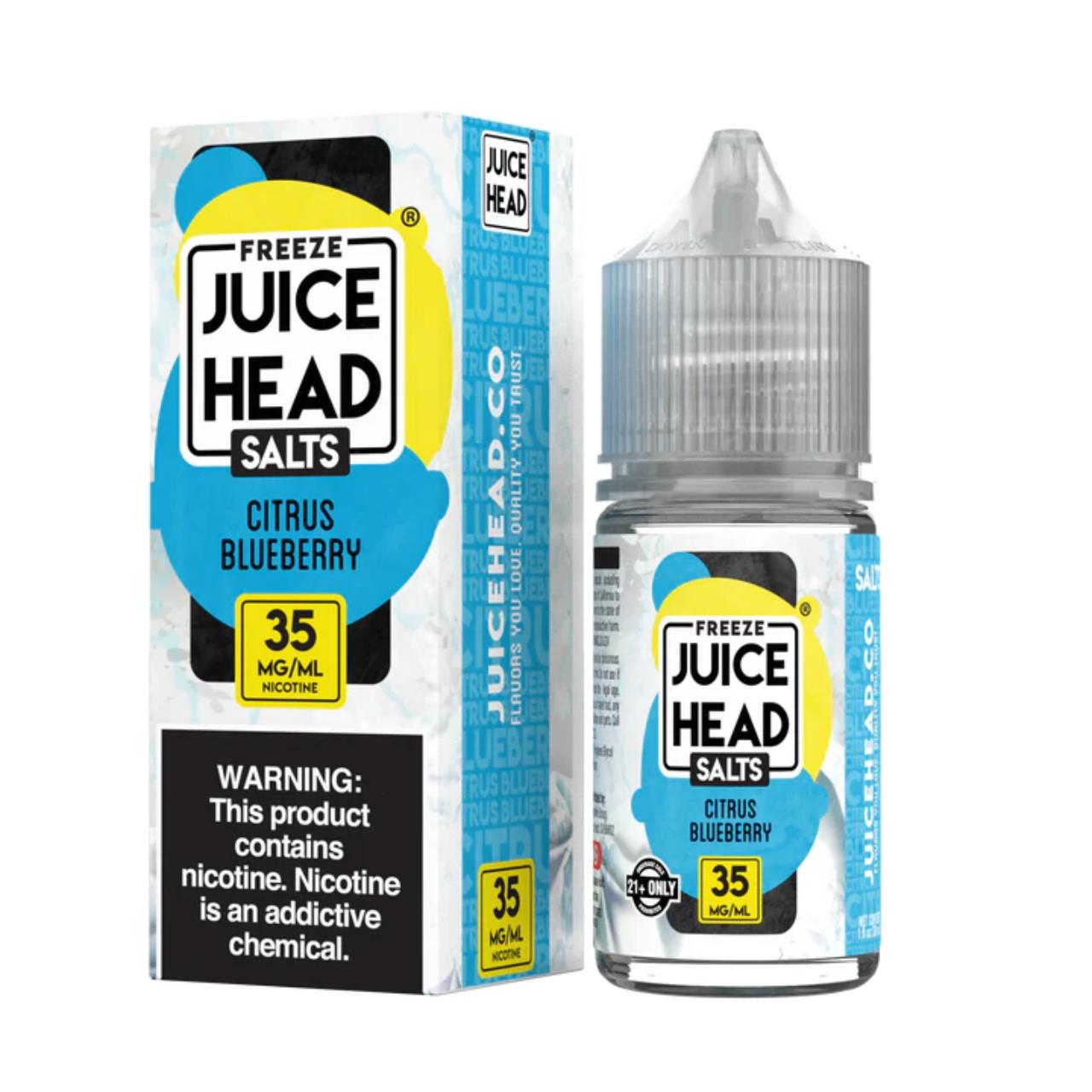 Juice Head Citrus Blueberry Freeze Salts 30ml E-Juice Juice Head Citrus Blueberry Freeze Salts 30ml E-Juice