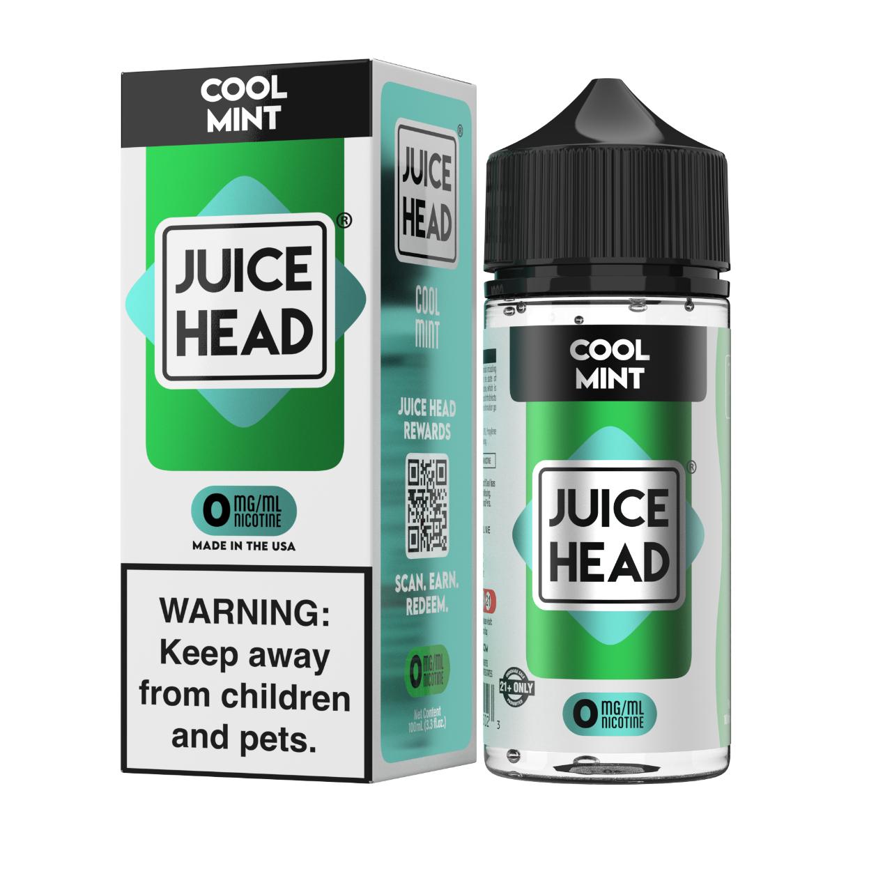 Juice Head Cool Mint 100ml E-Juice 0mg