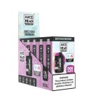 Juice Head Flex Freeze 50K Puff Disposable White Peach Raspberry 5PK