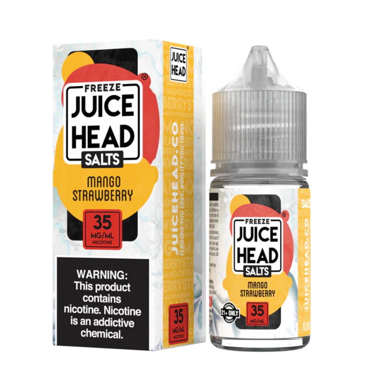 Juice Head Mango Strawberry Freeze Salts 30ml E-Juice Juice Head Mango Strawberry Freeze Salts 30ml E-Juice