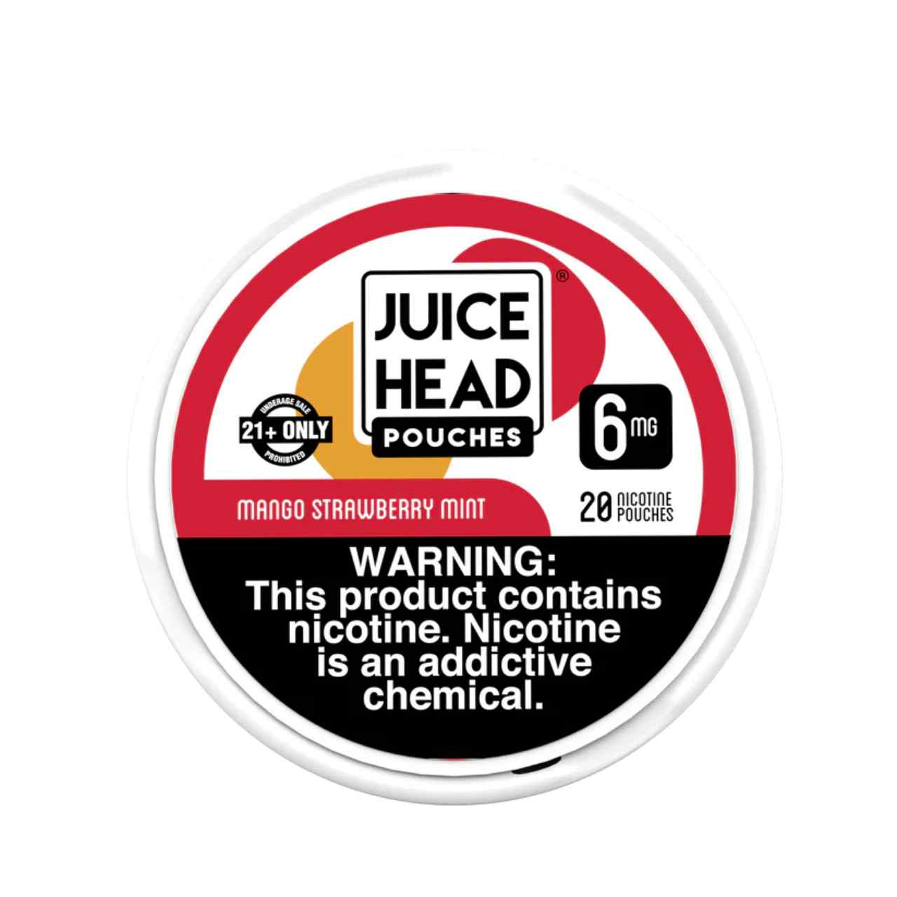 Juice Head Nicotine Pouches - 1PK - Mango Strawberry Mint 6mg