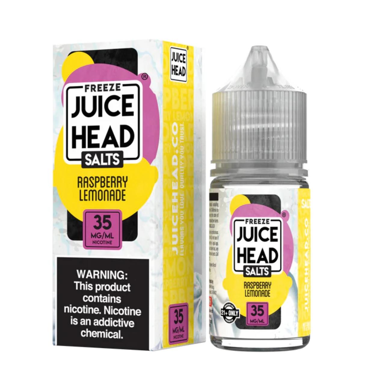 Juice Head Raspberry Lemonade Freeze Salts 30ml E-Juice Juice Head Raspberry Lemonade Freeze Salts 30ml E-Juice