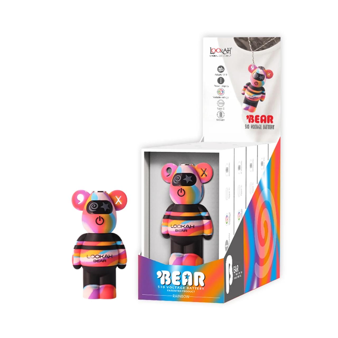 Lookah Bear Battery-Rainbow