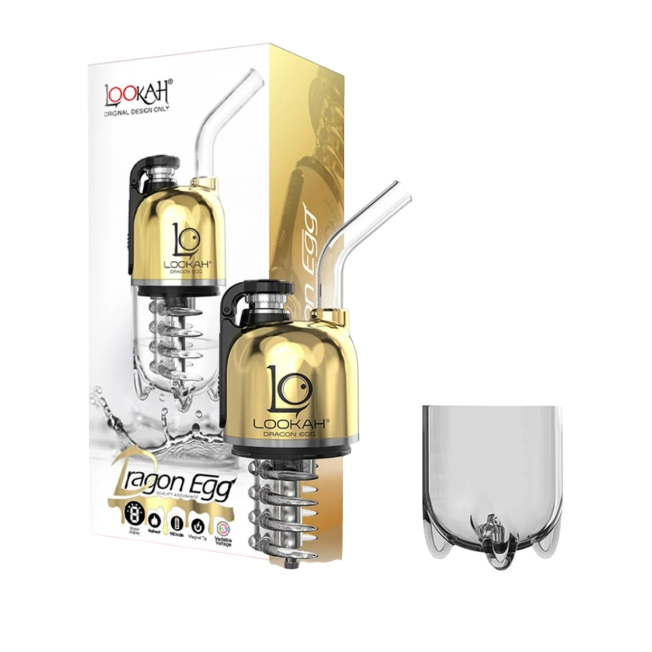 Lookah Dragon Egg Royal Gold Lookah Dragon Egg Royal Gold