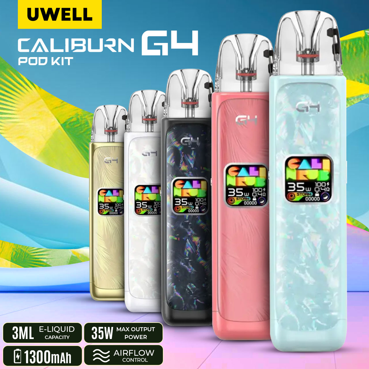 UWELL Caliburn G4 Pod Kit UWELL Caliburn G4 Pod Kit