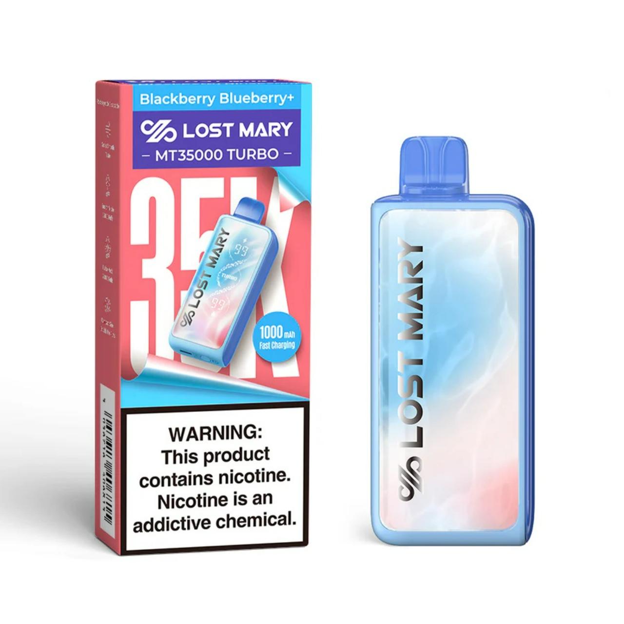 Lost Mary MT 35000 Puff Turbo Disposable Blackberry Blueberry Plus Lost Mary MT 35000 Puff Turbo Disposable Blackberry Blueberry Plus