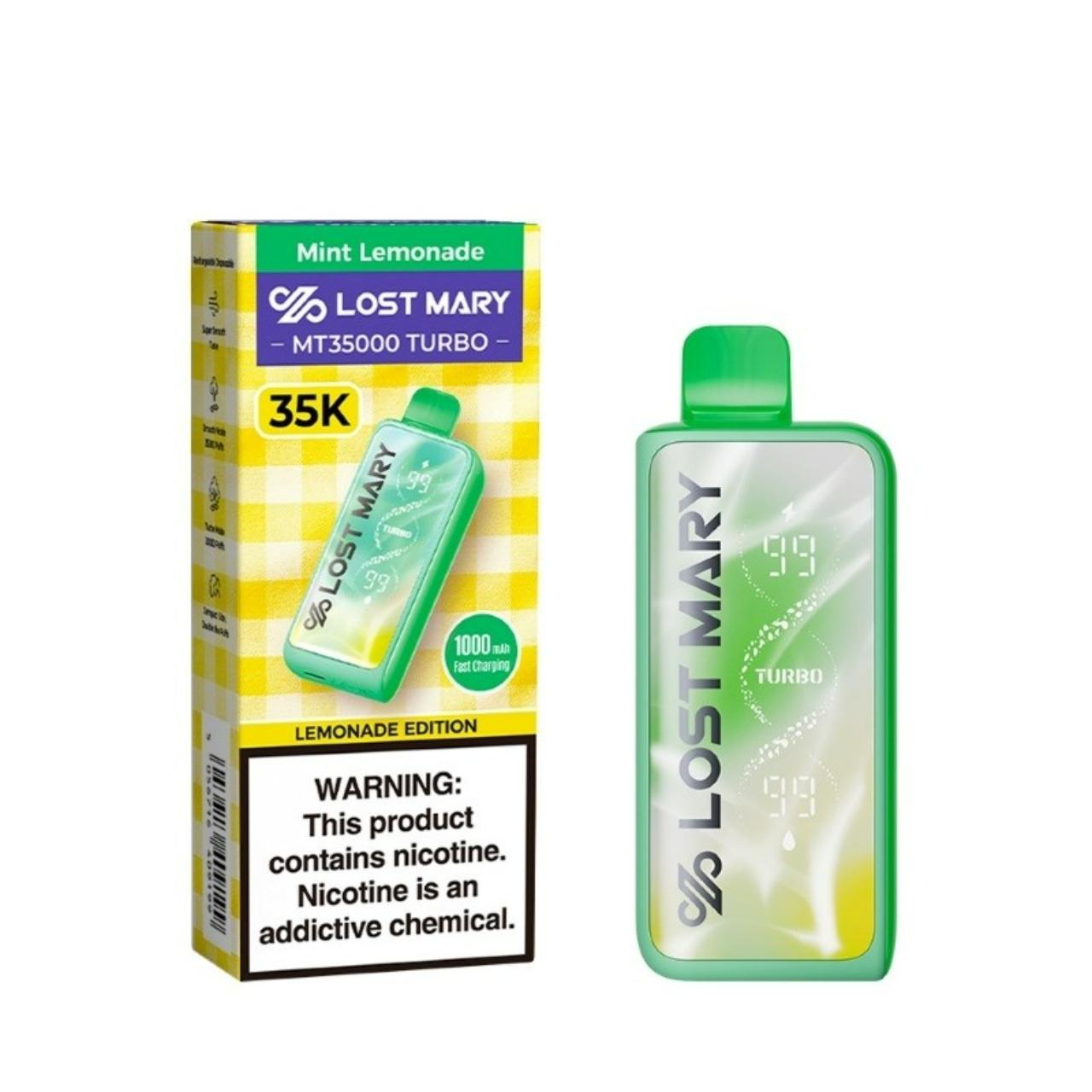 Lost-Mary-MT-35000-Puff-Turbo-Disposable-Mint-Lemonade Lost-Mary-MT-35000-Puff-Turbo-Disposable-Mint-Lemonade