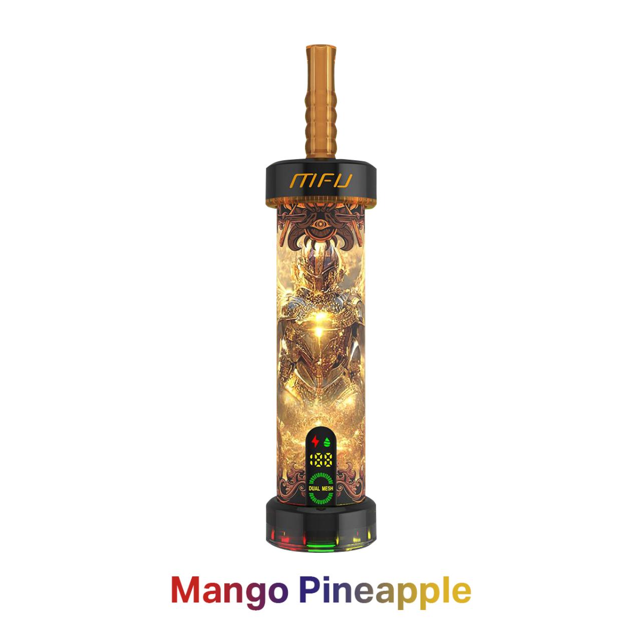 MFU SHISHA X1 Hookah 40,000 Puff Disposable Mango-Pineapple