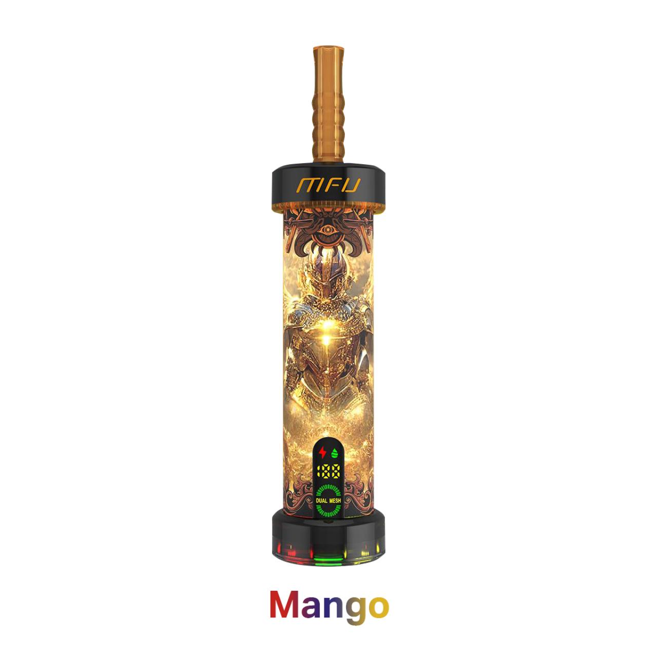 MFU SHISHA X1 Hookah 40,000 Puff Disposable Mango