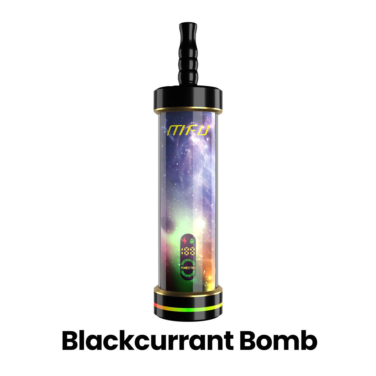 MFU SHISHA X2 Hookah 60000 Puff Disposable-Blackcurrant Bomb