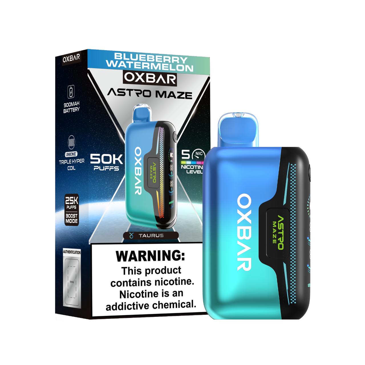 OXBAR Astro Maze 50K Puff Disposable-Blueberry Watermelon OXBAR Astro Maze 50K Puff Disposable-Blueberry Watermelon