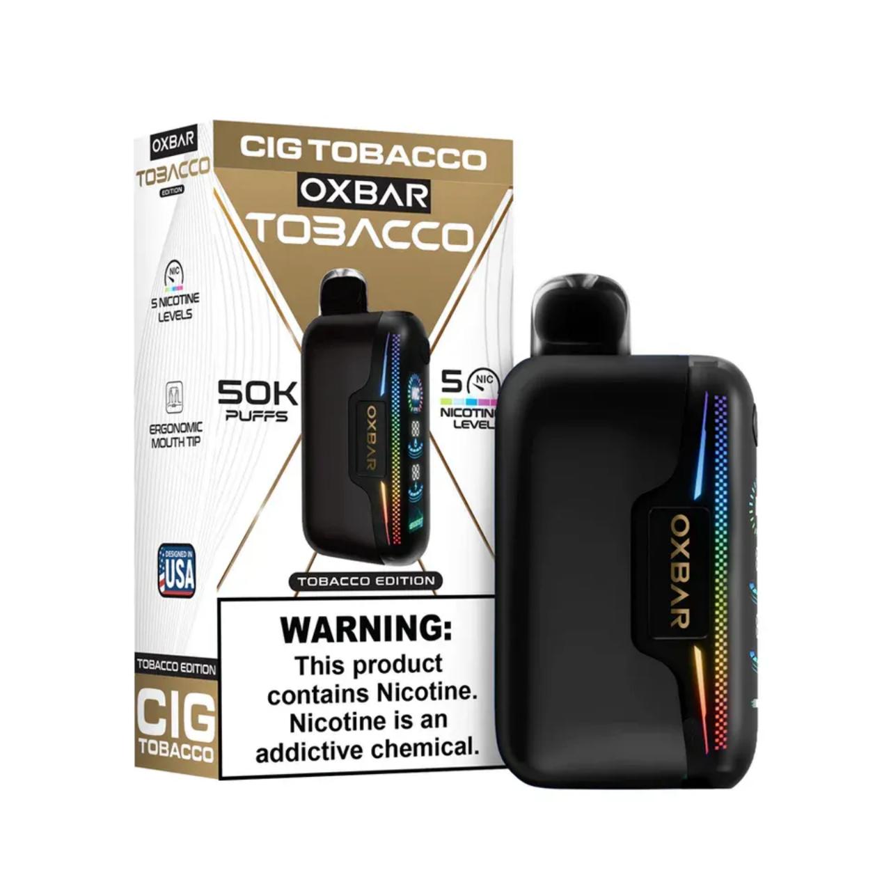OXBAR Astro Maze 50K Puff Disposable Cig Tobacco OXBAR Astro Maze 50K Puff Disposable Cig Tobacco