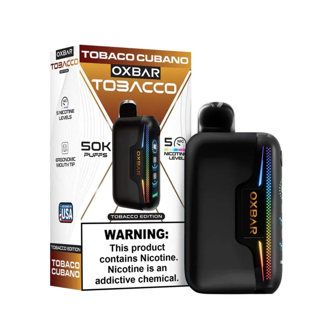 OXBAR Astro Maze 50K Puff Disposable Tobacco Cubano OXBAR Astro Maze 50K Puff Disposable Tobacco Cubano