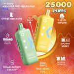 Off Stamp Ice Cube 25k Puff Disposable Pod