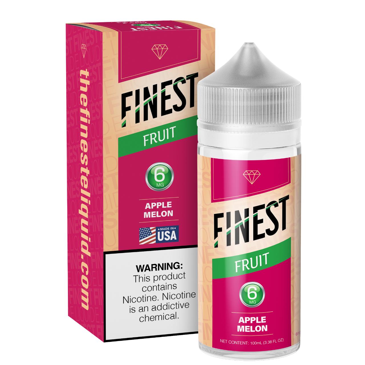 The Finest Fruit Edition Apple Melon 100ml E-Liquid 6MG The Finest Fruit Edition Apple Melon 100ml E-Liquid 6MG
