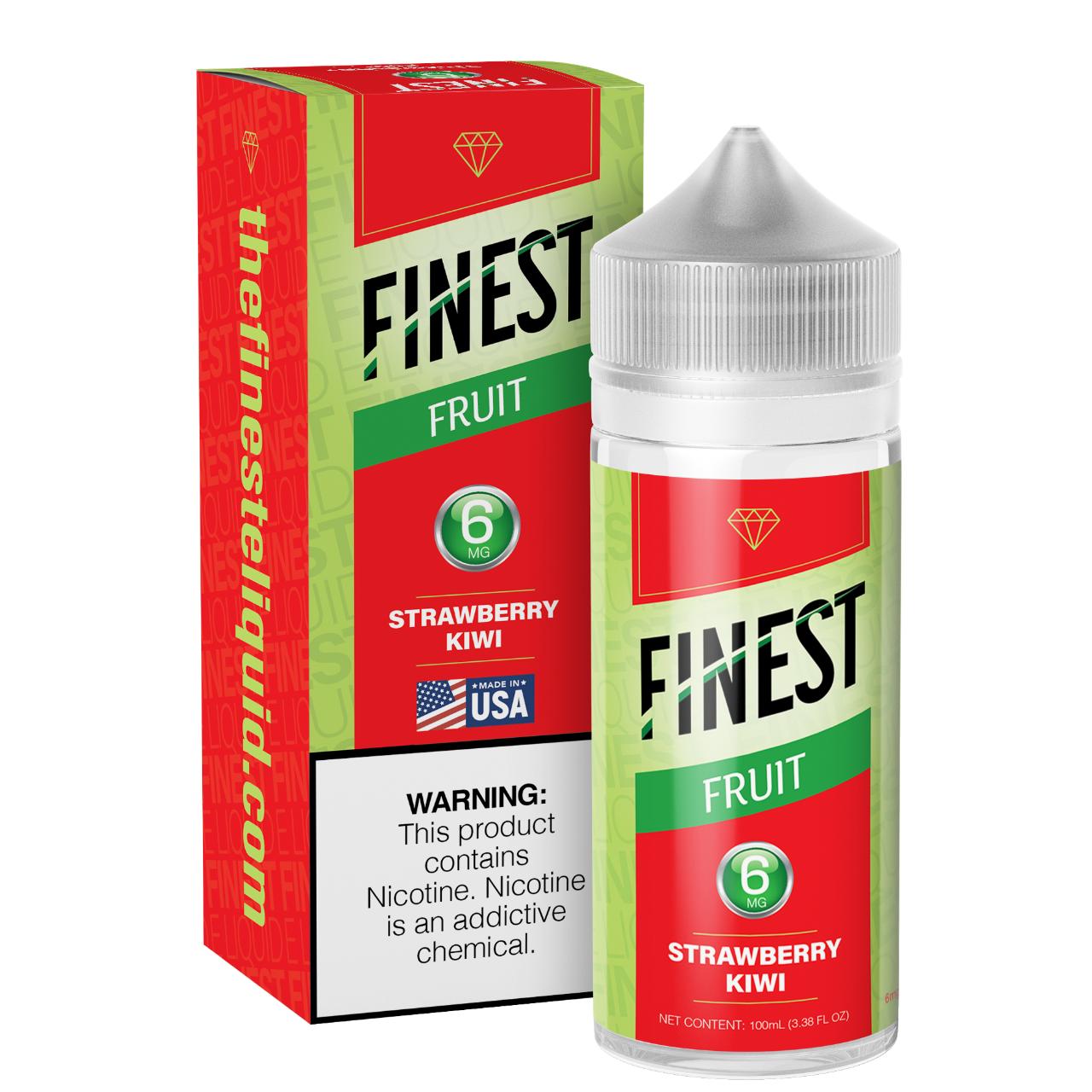 The Finest Fruit Edition Strawberry Kiwi 100ml E-Liquid 6MG The Finest Fruit Edition Strawberry Kiwi 100ml E-Liquid 6MG