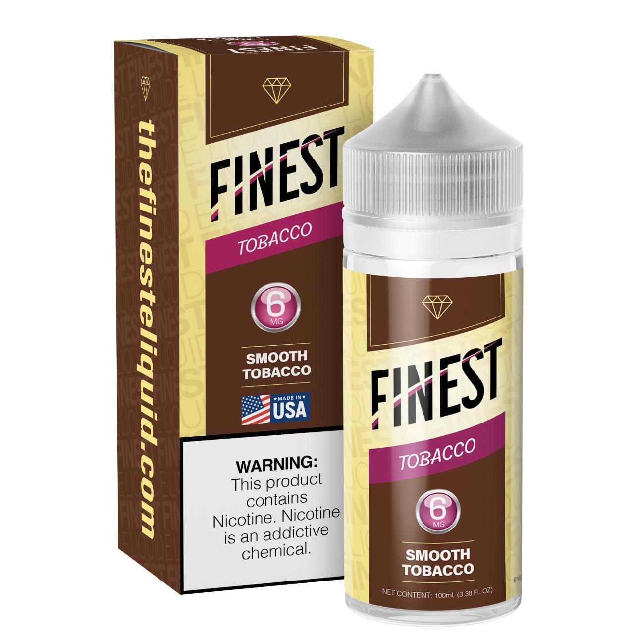 The Finest Tobacco Edition Smooth Tobacco 100ml E-Liquid 6MG The Finest Tobacco Edition Smooth Tobacco 100ml E-Liquid 6MG