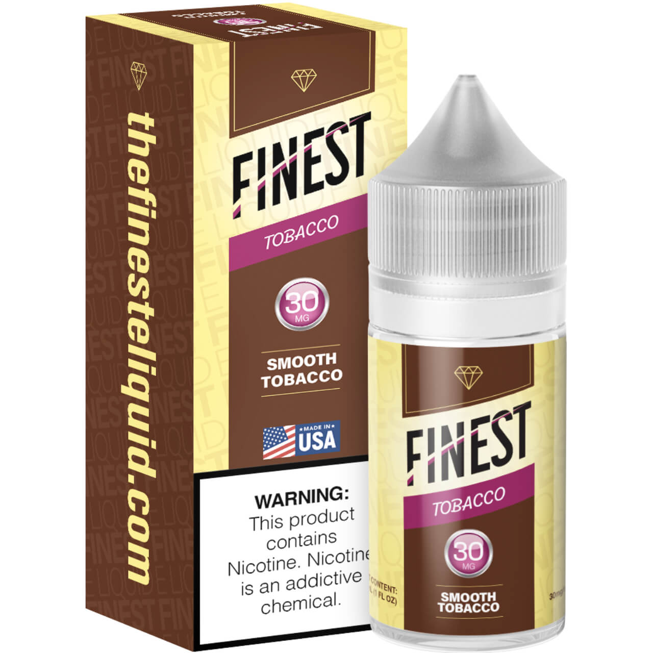 The Finest Tobacco Edition Smooth Tobacco 30ml Salt E-Liquid 30mg The Finest Tobacco Edition Smooth Tobacco 30ml Salt E-Liquid 30mg