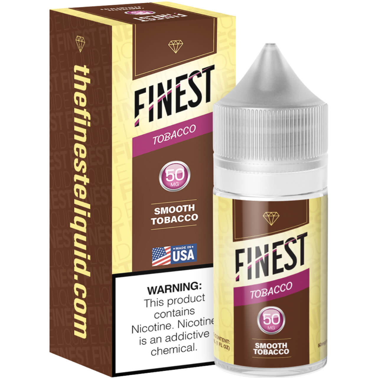The Finest Tobacco Edition Smooth Tobacco 30ml Salt E-Liquid 50mg The Finest Tobacco Edition Smooth Tobacco 30ml Salt E-Liquid 50mg