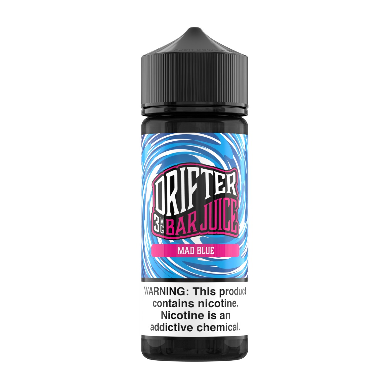 Drifter Mad Blue 120ml E-Juice - 3mg Drifter Mad Blue 120ml E-Juice - 3mg