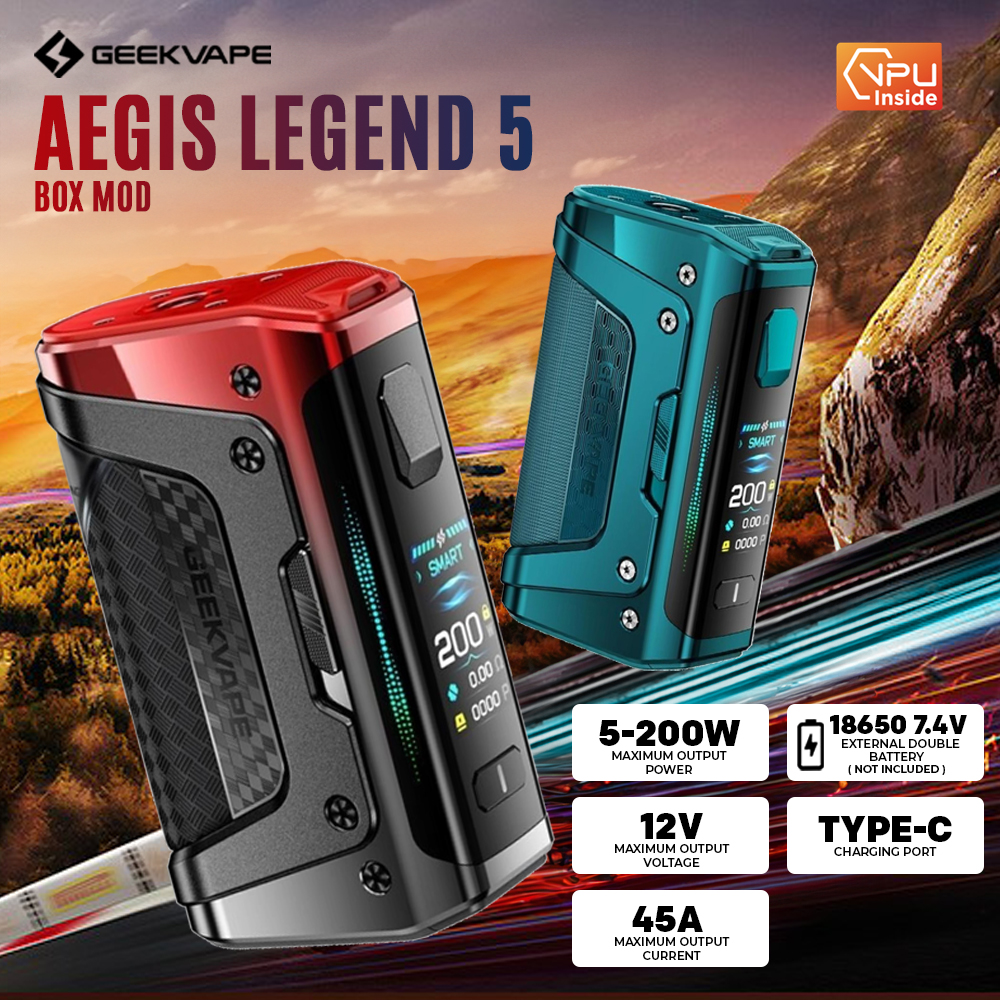 GEEKVAPE AEGIS LEGEND 5 BOX MOD