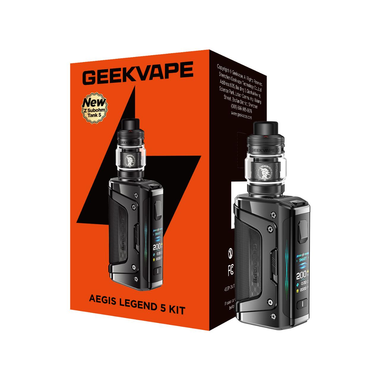 GeekVape Aegis Legend 5 Kit Carbon Black GeekVape Aegis Legend 5 Kit Carbon Black