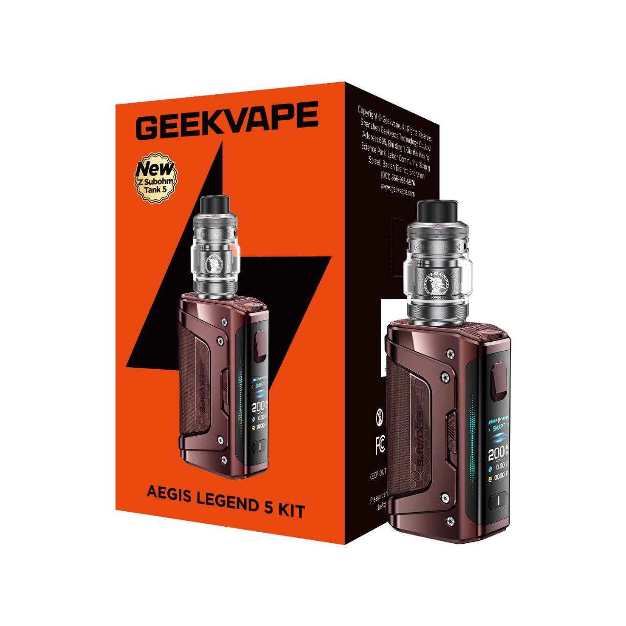 GeekVape Aegis Legend 5 Kit Earth Brown GeekVape Aegis Legend 5 Kit Earth Brown