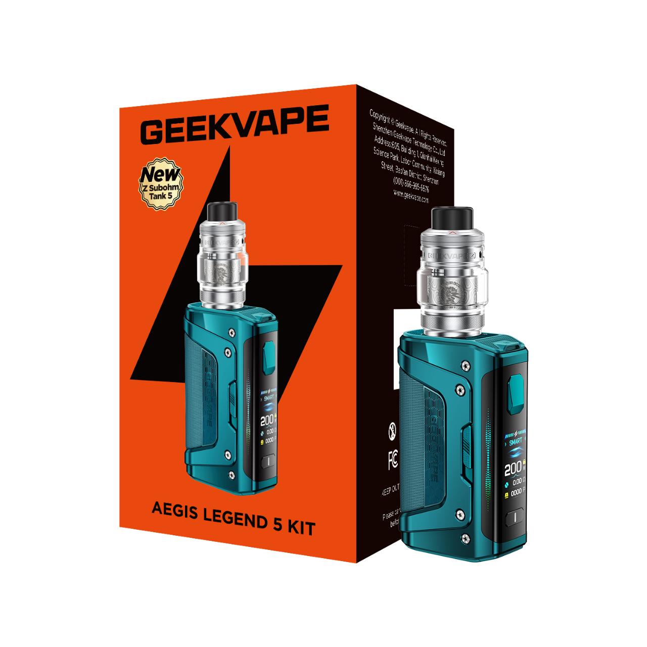 GeekVape Aegis Legend 5 Kit Glacier Green GeekVape Aegis Legend 5 Kit Glacier Green