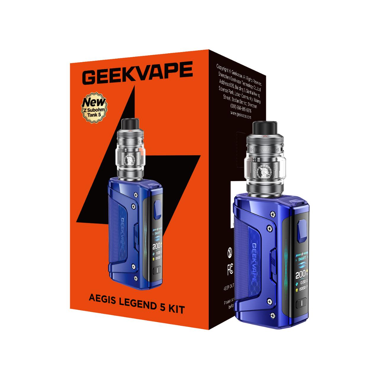 GeekVape Aegis Legend 5 Kit Twilight Blue GeekVape Aegis Legend 5 Kit Twilight Blue